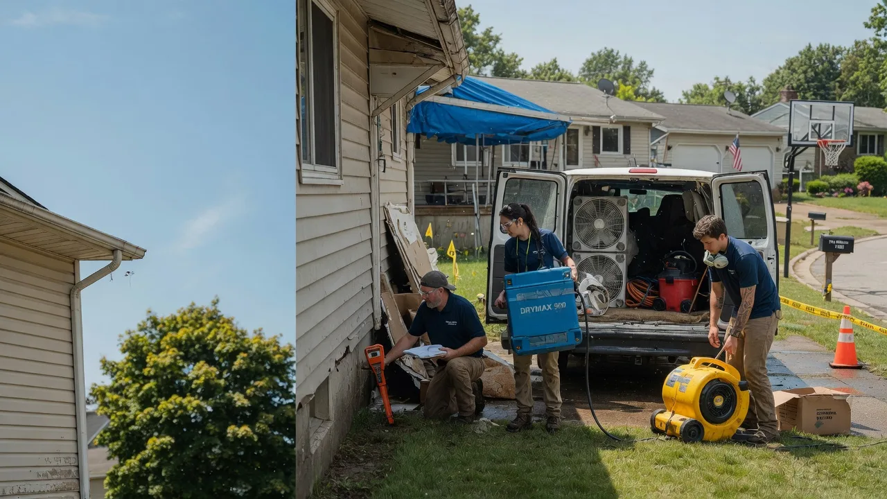 Ceiling Leak Cleanup in Mount Victory, OH near me