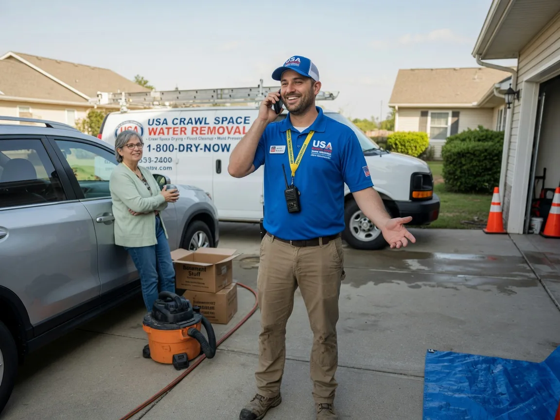 Crawl Space Water Removal Mount Victory, OH FAQs